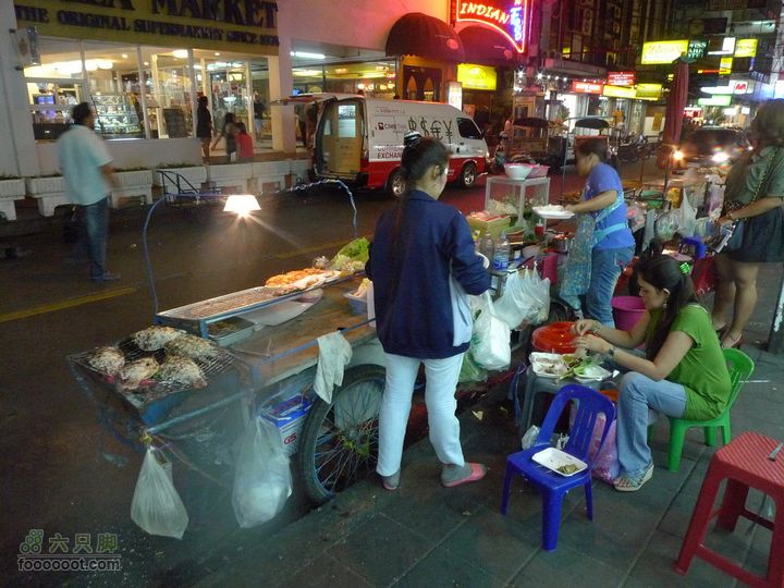普吉pp岛曼谷11日自助游，全程GPS轨迹+照片晚上继续上街找吃的，一路都是好吃的