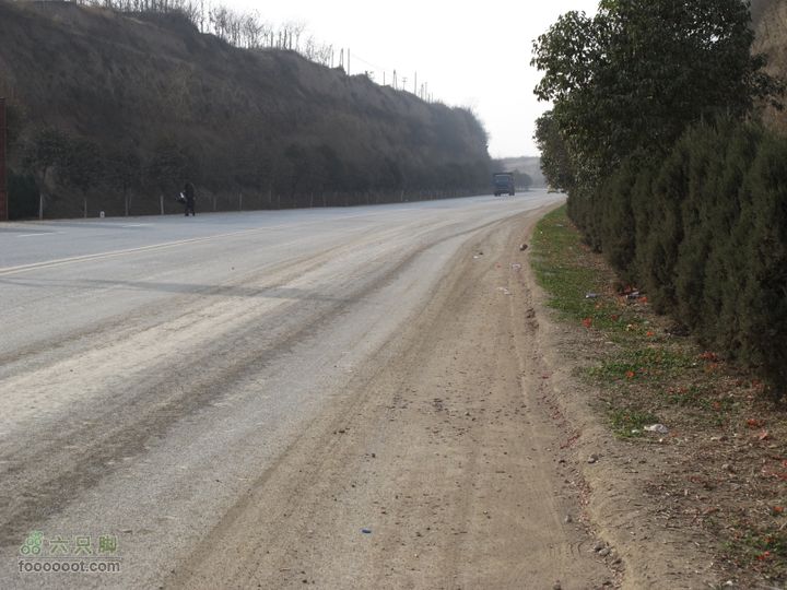 2011-3-12独骑白鹿塬开始爬杜陵塬
