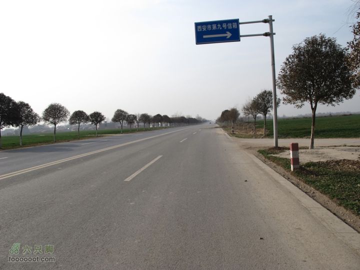 2011-3-12独骑白鹿塬到顶，一马平川