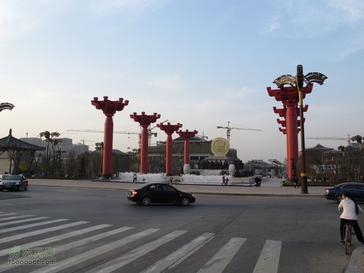2011-3-12独骑白鹿塬大唐不夜城