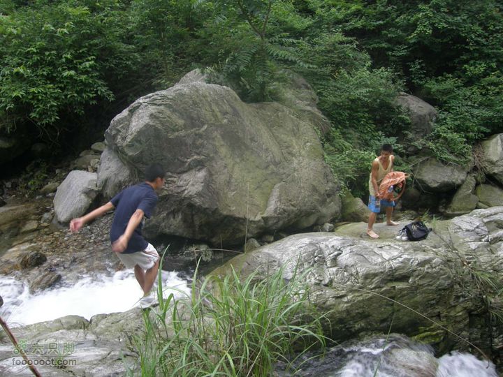 登山上水口，溯溪明月山P6123384