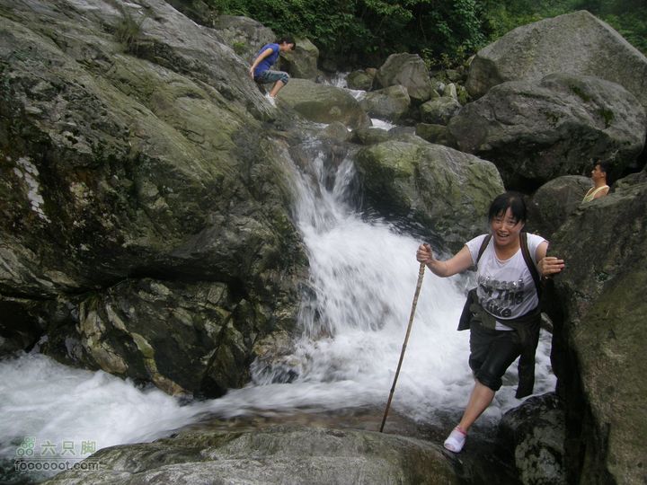 登山上水口，溯溪明月山P6123387
