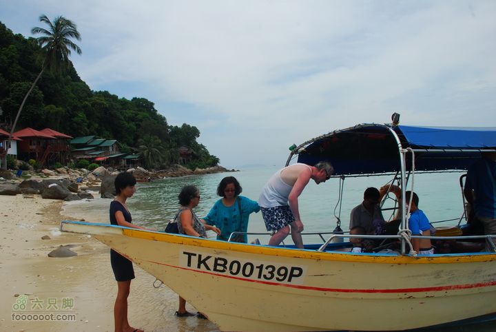 大马停泊岛－哥达巴鲁－吉隆坡之旅GPS轨迹＋照片taxiboat 每人15rm，送到大停泊的abdul's酒店