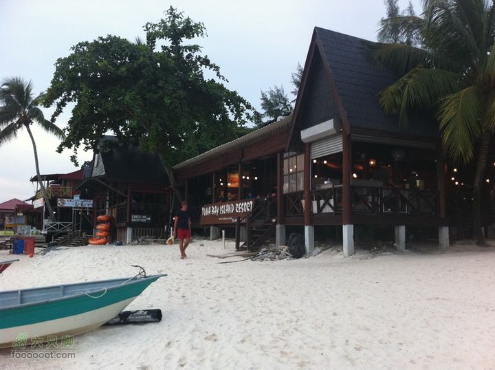 大马停泊岛－哥达巴鲁－吉隆坡之旅GPS轨迹＋照片tuna bay resort的餐厅