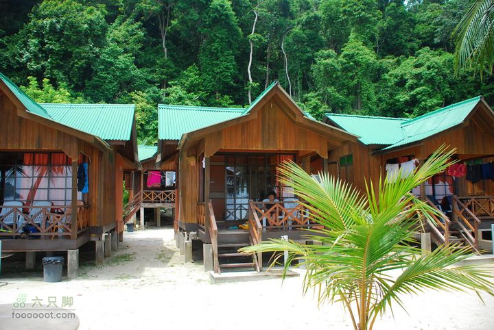 大马停泊岛－哥达巴鲁－吉隆坡之旅GPS轨迹＋照片从外面看小木屋