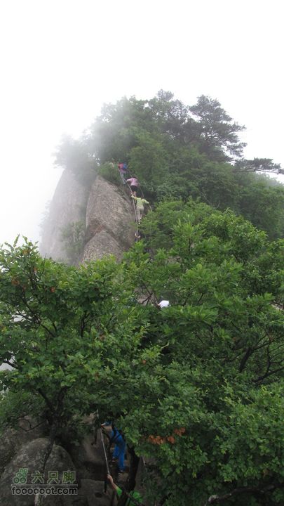 丹东凤凰山 紫阳观-烽火台-罗汉峰-将军峰-老牛背-百步紧-老虎口-箭眼-恋人石-将军泉IMG_3019