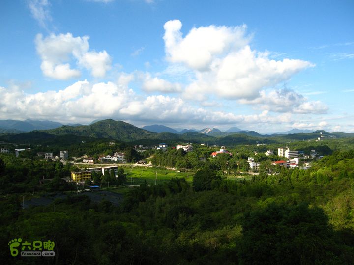 赤星村-昇山寺-叶洋-岭头-(龙潭)-森林公园南门俯瞰岭头