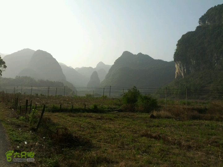 清远沙河镇穿越十里竹廊经浸潭镇到桃花源2012-12-16 15:42:33