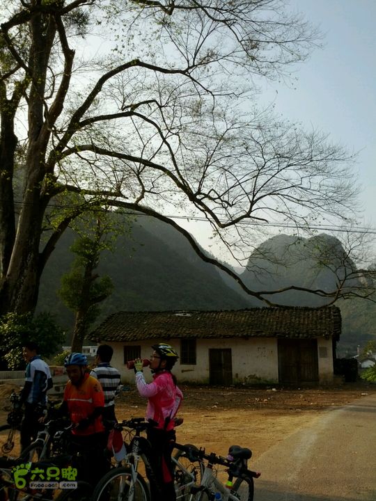清远沙河镇穿越十里竹廊经浸潭镇到桃花源2012-12-16 15:48:24