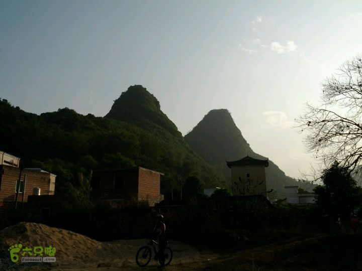 清远沙河镇穿越十里竹廊经浸潭镇到桃花源2012-12-16 15:53:33