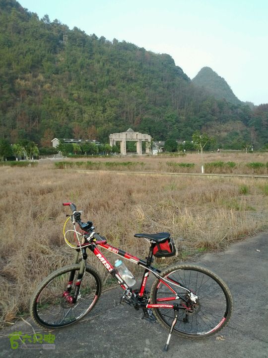 清远沙河镇穿越十里竹廊经浸潭镇到桃花源2012-12-16 16:32:09