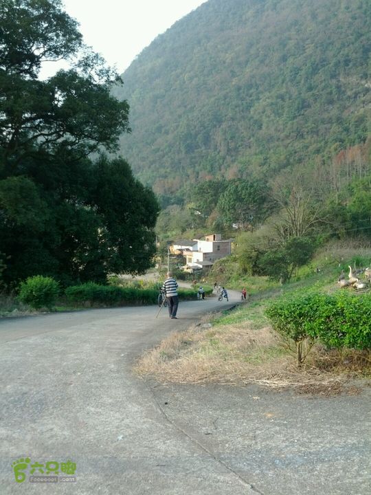 清远沙河镇穿越十里竹廊经浸潭镇到桃花源2012-12-16 16:33:03