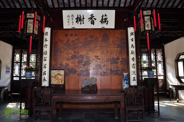 行摄苏州古城区观前街怡园（藕香榭）