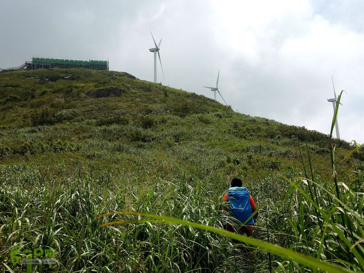 20150815东白山最经典环线向太白峰冲顶。