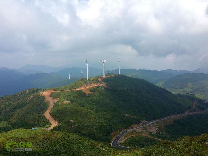 20150815东白山最经典环线东白山的美景。
