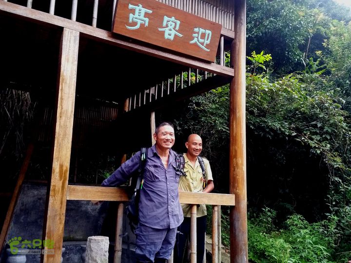 20150815东白山最经典环线迎客亭。