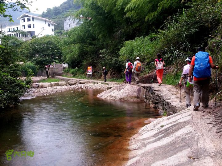 20150815东白山最经典环线出坑口，回到廖宅村。